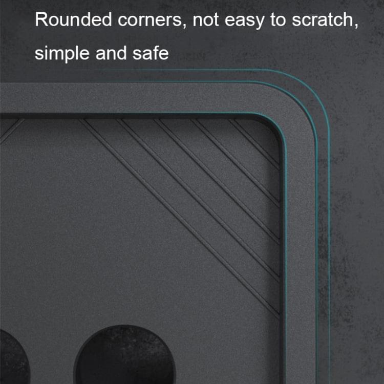 036-1 Desktop Computer Host Increased Rack with Wheels, Spec: Universal Wheel (Apricot) - Eurekaonline