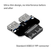 10 PCS 19/20Pin to Dual USB 3.0 Adapter Converter, Model:PH22 - Eurekaonline