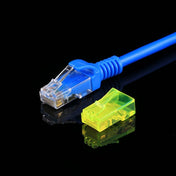 100 PCS Anpwoo Amp01 RJ45 Connector Modular Plug(Yellow) - Eurekaonline