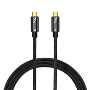 100W Type-C to Type-C Compatible Thunderbolt 4 Full-function Data Cable, Length:1m - Eurekaonline