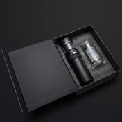 101-500ML Insulation Cup Tea Water Separation Tea Cup,Style: Black Double Cup+Gift Box - Eurekaonline