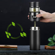 101-500ML Insulation Cup Tea Water Separation Tea Cup,Style: Coffee Double Cup+Gift Box - Eurekaonline