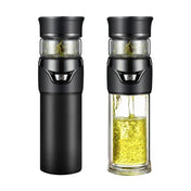101-500ML Insulation Cup Tea Water Separation Tea Cup,Style: Coffee Double Cup+Gift Box - Eurekaonline