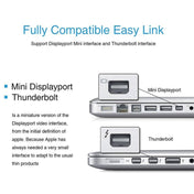 1080P Mini DisplayPort to VGA Cable Adapter (White) - Eurekaonline