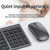 109 Three-mode Wireless Bluetooth Keyboard Mouse Set(Gun Black) - Eurekaonline