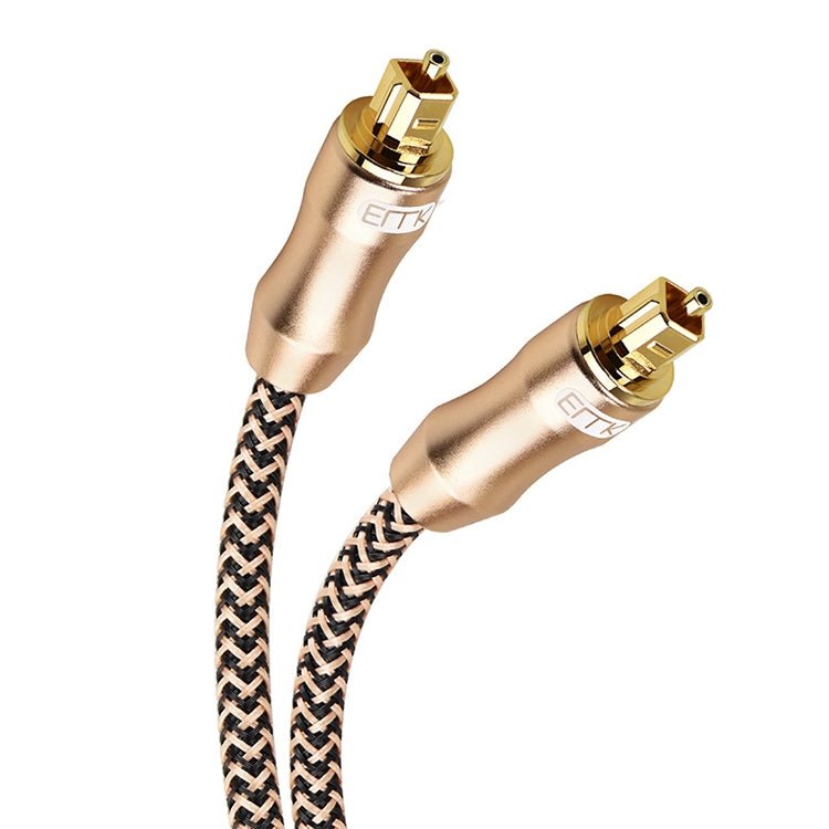 10m EMK OD6.0mm Gold-plated TV Digital Audio Optical Fiber Connecting Cable - Eurekaonline