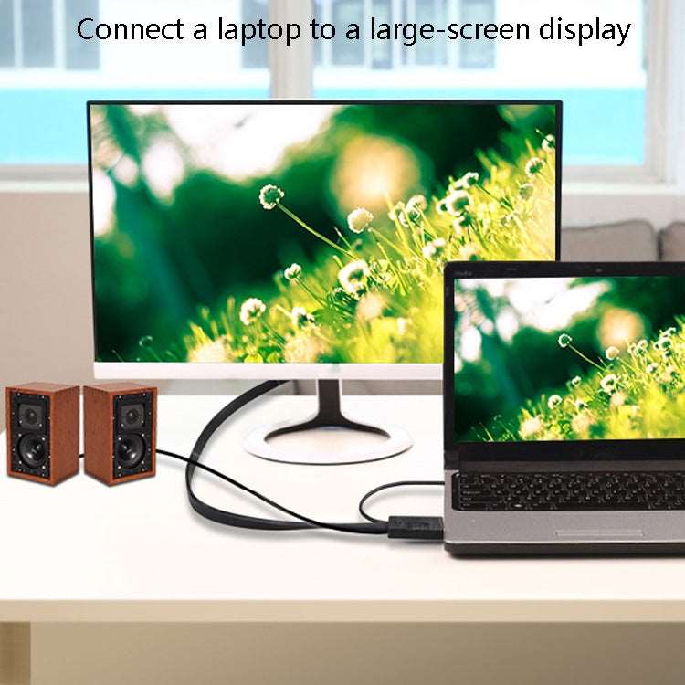 10m JH HV10 1080P HDMI to VGA Cable Projector TV Box Computer Notebook Industrial Display Adapter Cable - Eurekaonline