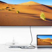11 in 1 RJ45 + 87W PD + SD/TF + USBx3+ HDMI + VGA + 3.5mm AUX to Type-C HUB Adapter - Eurekaonline