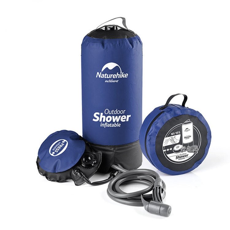 11L Outdoor Camping Hiking PVC Portable Take a Shower Water Tank Water Bag Shower - Eurekaonline