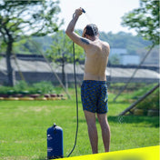 11L Outdoor Camping Hiking PVC Portable Take a Shower Water Tank Water Bag Shower - Eurekaonline
