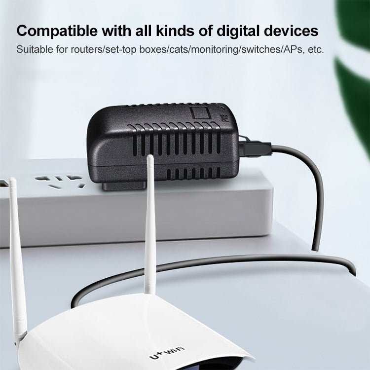 12V 2A Router AP Wireless POE / LAD Power Adapter(EU Plug) - Eurekaonline