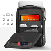 13.3-14 Inch Portable Laotop Bag Waterproof Multifunctional Shoulder Crossbody Bag(Black) - Eurekaonline