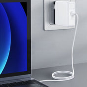 14.5V 3.1A 45W 5 Pin L Style MagSafe 1 Power Charger for Apple Macbook A1244 / A1237 / A1369 / A1370 / A1374 / A1304, Length: 1.7m, EU Plug(White) - Eurekaonline