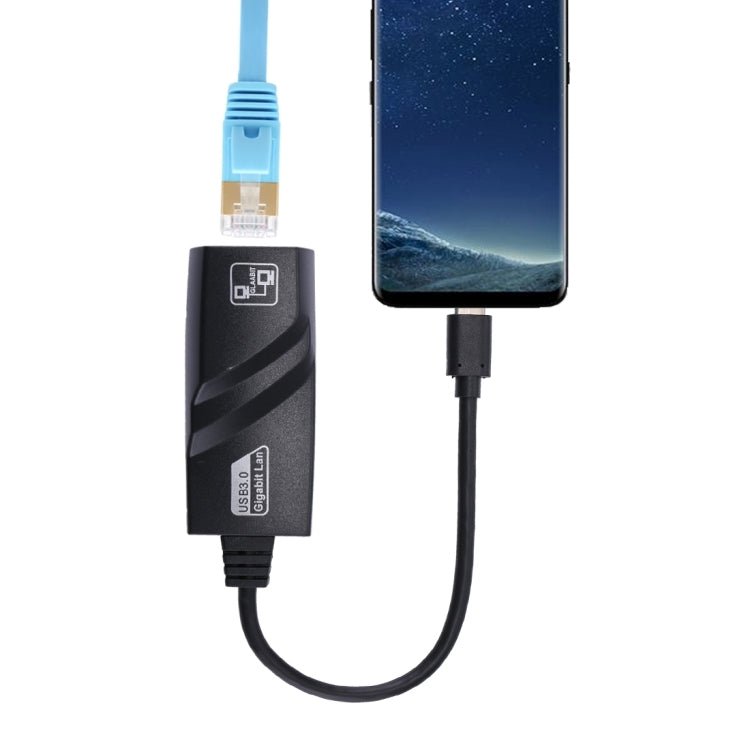  Type-C to RJ45 Gigabit Ethernet Network Adapter - Eurekaonline