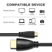 1.5m Gold Plated 3D 1080P Micro HDMI Male to HDMI Male cable for Mobile Phone, Cameras, GoPro - Eurekaonline