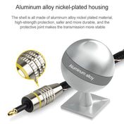 1m EMK OD6.0mm Square Port to Round Port Set-top Box Digital Audio Optical Fiber Connecting Cable - Eurekaonline