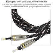 1m EMK OD6.0mm Square Port to Round Port Set-top Box Digital Audio Optical Fiber Connecting Cable - Eurekaonline