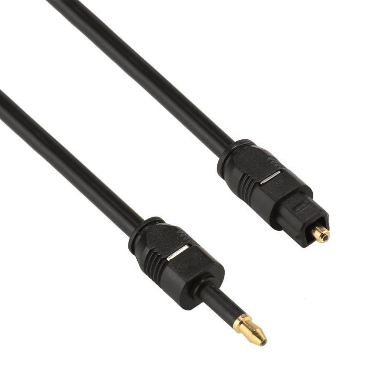 1m OD4.0mm Toslink Male to 3.5mm Mini Toslink Male Digital Optical Audio Cable - Eurekaonline