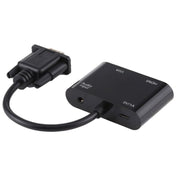 2 in 1 VGA to HDMI + VGA 15 Pin HDTV Adapter Converter with Audio - Eurekaonline