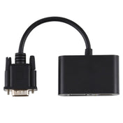 2 in 1 VGA to HDMI + VGA 15 Pin HDTV Adapter Converter with Audio - Eurekaonline