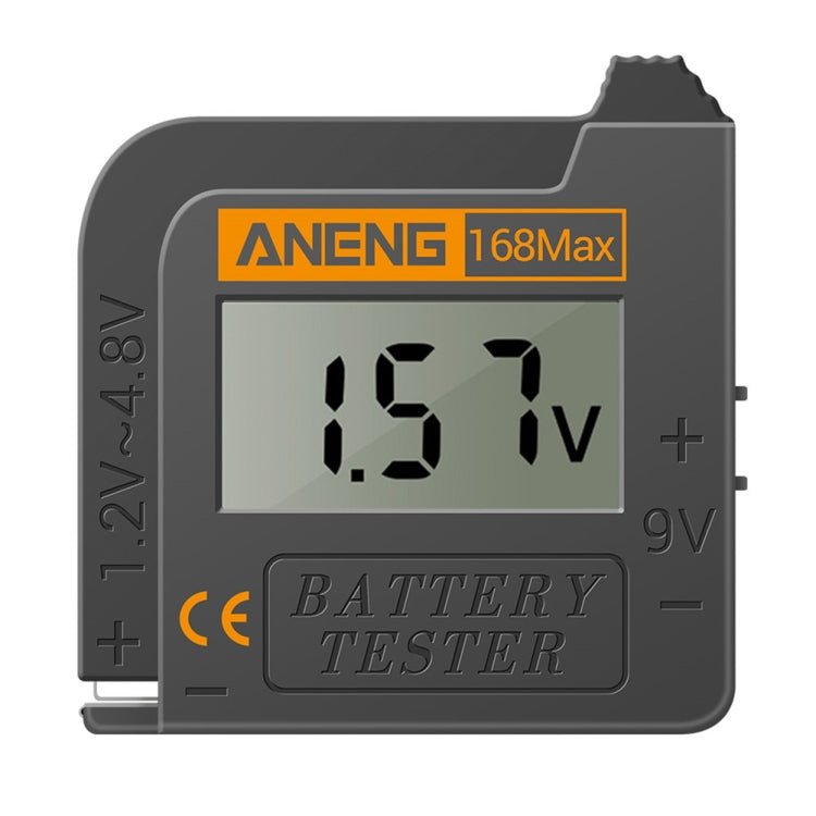 2 PCS ANENG 168MAX Portable Battery Tester High-Precision Battery Power Tester Battery Capacity Tester - Eurekaonline