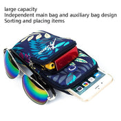 2 PCS B026 Running Mobile Phone Arm Bag Sports Yoga Mobile Phone Bag, Specification： Large (Leaves Orange) - Eurekaonline