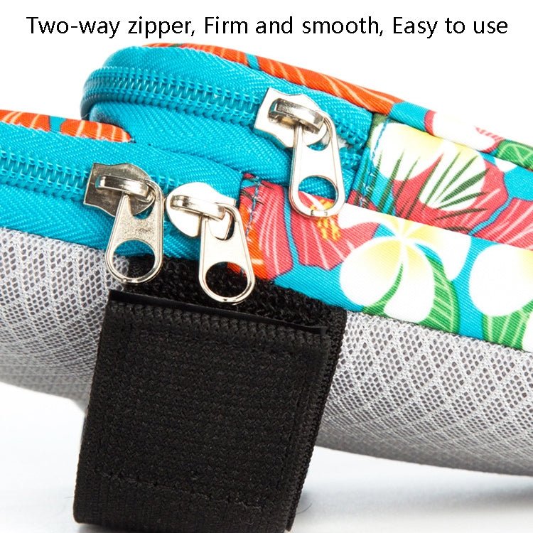 2 PCS B031 Running Mobile Phone Sports Arm Bag Outdoor Sports Fitness Mobile Phone Bag Wrist Bag(Gray) - Eurekaonline