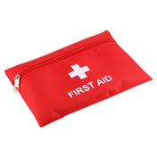 2 PCS Portable First Aid Kit with Bag, Includes Sanitizing Pads, Gauzes, Scissors,Band-aids and Tweezers, Random Color Delivery - Eurekaonline