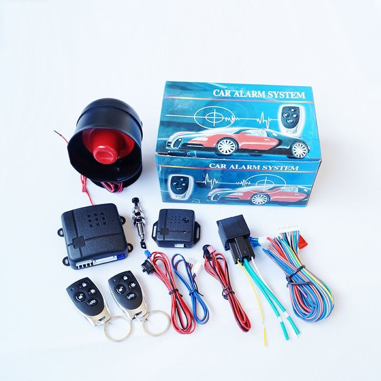 2 Set Car Alarm Remote Control Alarm With Alarm Horn - Eurekaonline