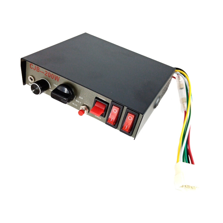 200W 12/24V Car Alert Host With Shoutlers 9 Sound Car Alarm Speaker Eurekaonline