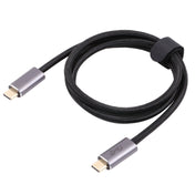 20Gbps USB 3.2 USB-C / Type-C Male to USB-C / Type-C Male Braided Data Cable, Cable Length:2m(Black) Eurekaonline