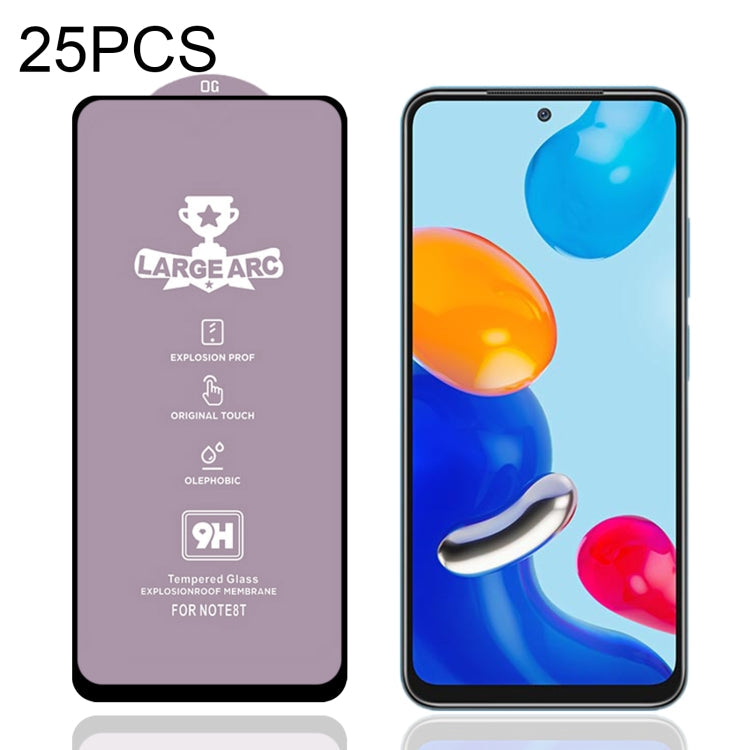 25 PCS 9H HD Alumina Tempered Glass Film For Xiaomi Redmi Note 11 4G Global 6.43 inch Eurekaonline
