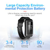 256GB D6 HD Noise Reduction Smart Watch Voice Recorder(Black) Eurekaonline