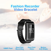 256GB D6 HD Noise Reduction Smart Watch Voice Recorder(Black) Eurekaonline