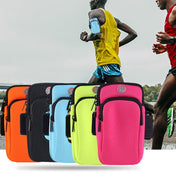 3 PCS Running Mobile Phone Arm Bag Men And Women Fitness Outdoor Hand Bag Wrist Bag  for Mobile Phones Within 6.5 inch( Blue) Eurekaonline