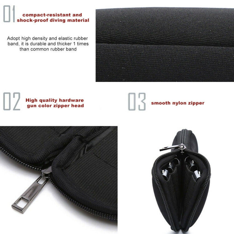 3 in 1 Neoprene U Disk Storage Bag Cover (Black) Eurekaonline