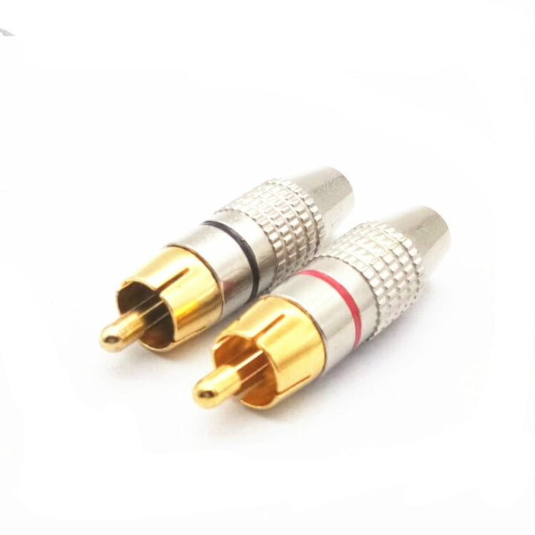  15 Pairs 270RCA Lotus Head AV Plug Video Head Audio Head RCA Plug Lotus Plug(Color Random Delivery) Eurekaonline