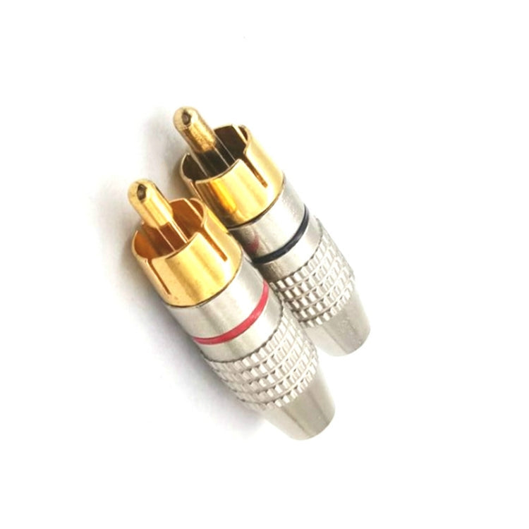  15 Pairs 270RCA Lotus Head AV Plug Video Head Audio Head RCA Plug Lotus Plug(Color Random Delivery) Eurekaonline