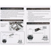 3000W DC 24V to AC 220V Car Multi-functional Sine Wave Power Inverter, Random Color Delivery Eurekaonline