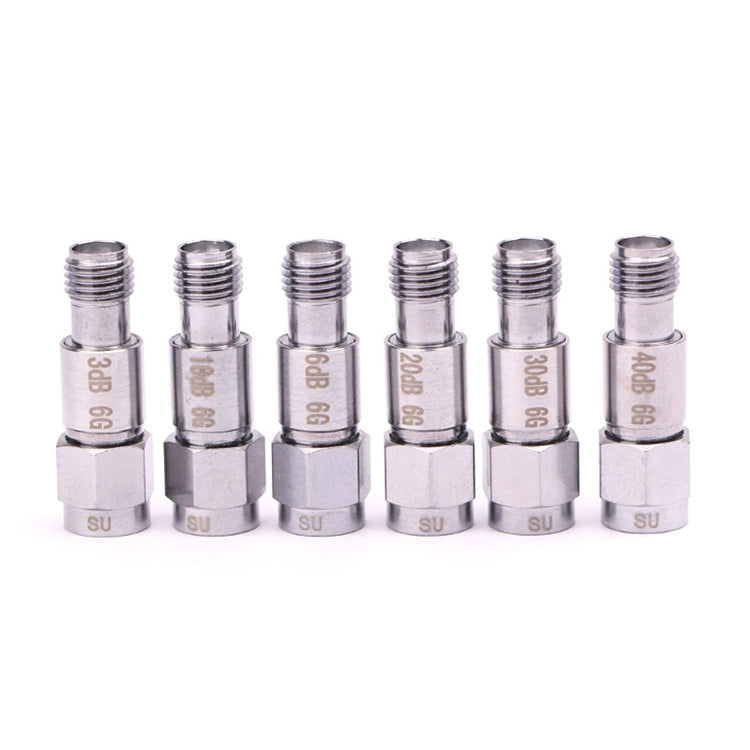 30dBi SMA Attenuator DC-6GHz SMA Coaxial Fixed Connectors Eurekaonline
