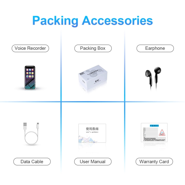 32GB M15 Multi-function Smart Voice Recorder MP3 Hifi Sound Music Player Walkman, Bluetooth Version Eurekaonline