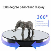 32cm Electric Turntable for Photography With Speed Direction Adjustment, Color: Golden Mirror Eurekaonline