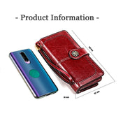 3555 Large Capacity Long Multi-function Anti-magnetic RFID Wallet Clutch for Ladies with Card Slots (Red) Eurekaonline