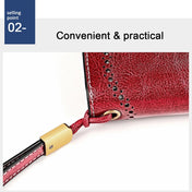 3556 Large Capacity Long Multi-function Anti-magnetic RFID Wallet Clutch for Ladies with Card Slots (Brown) Eurekaonline