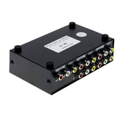 4 Port Input 1 Output Audio Video AV RCA Switch Box Eurekaonline