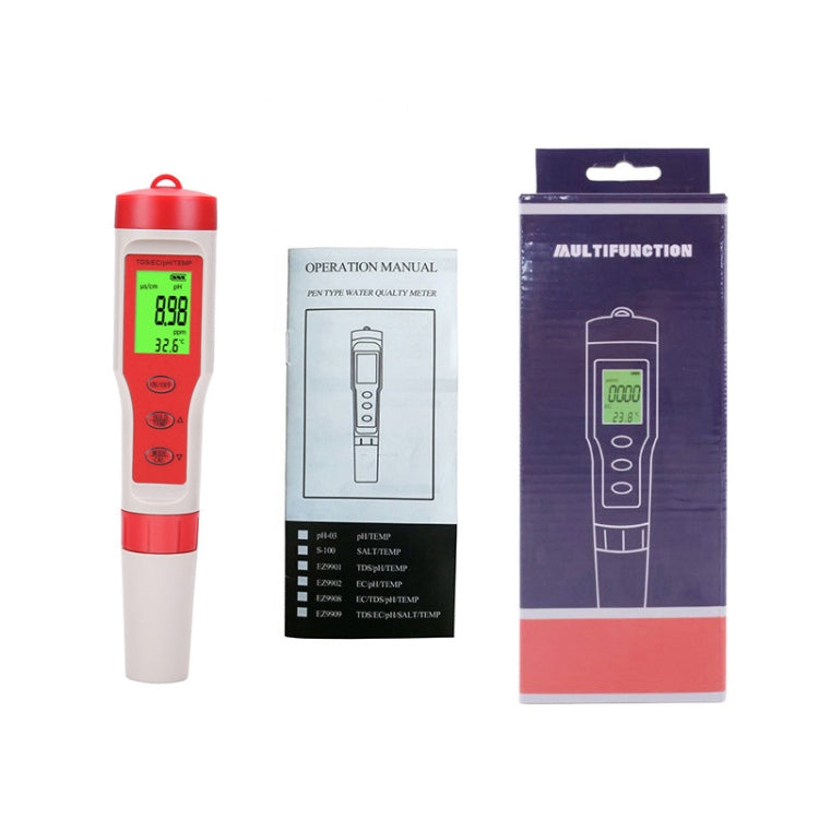 4-in-1 Portable PH/TDS/EC/TEMP Test Pen Multi-Function Water Quality Tester Eurekaonline