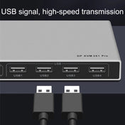 4K KYSW59 60HZ DP USB KVM Switch 2-in-1 Computer Sharing Device Eurekaonline