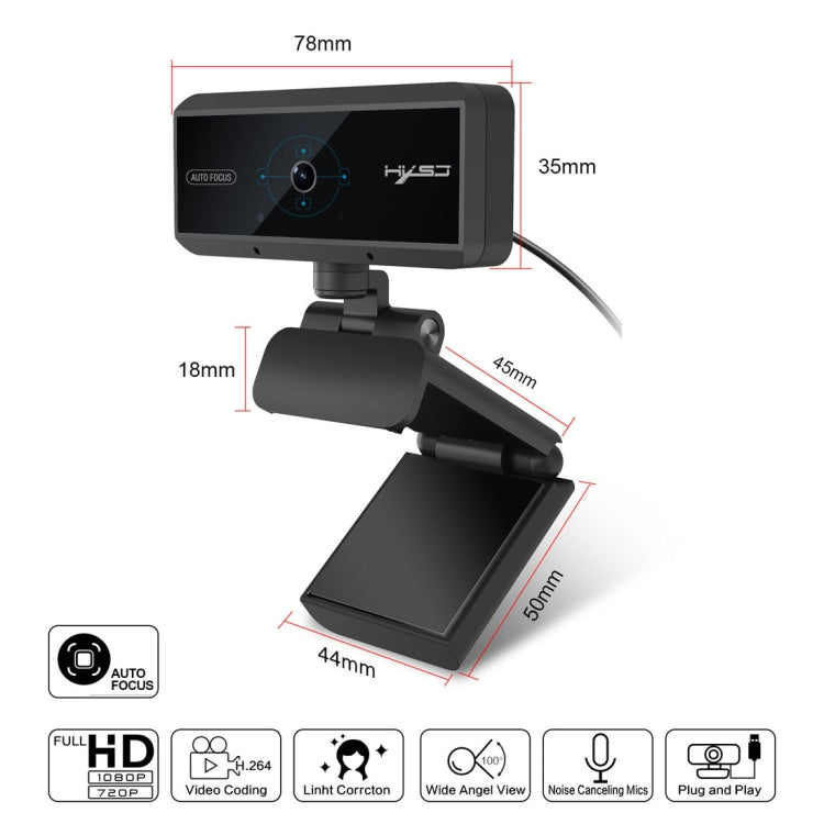 5.0 Mega Pixels 1080P HD Auto Focus Video Webcam Eurekaonline