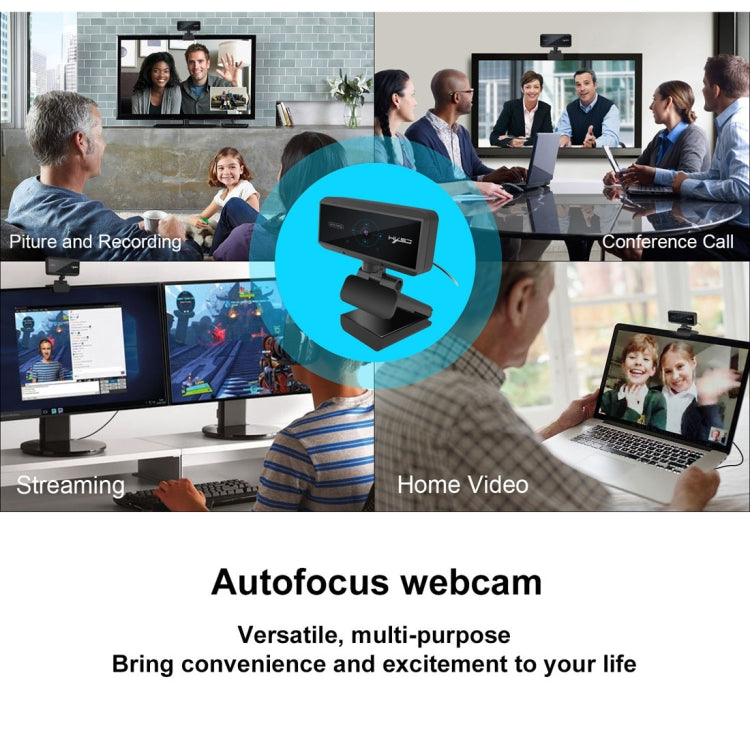5.0 Mega Pixels 1080P HD Auto Focus Video Webcam Eurekaonline
