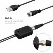 50 Miles Range 25dBi High Gain Digital Indoor HDTV Antenna with 3m Coaxial Cable Eurekaonline